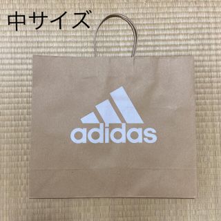 アディダス(adidas)のアディダス　紙袋　ショッパー　中サイズ(ショップ袋)