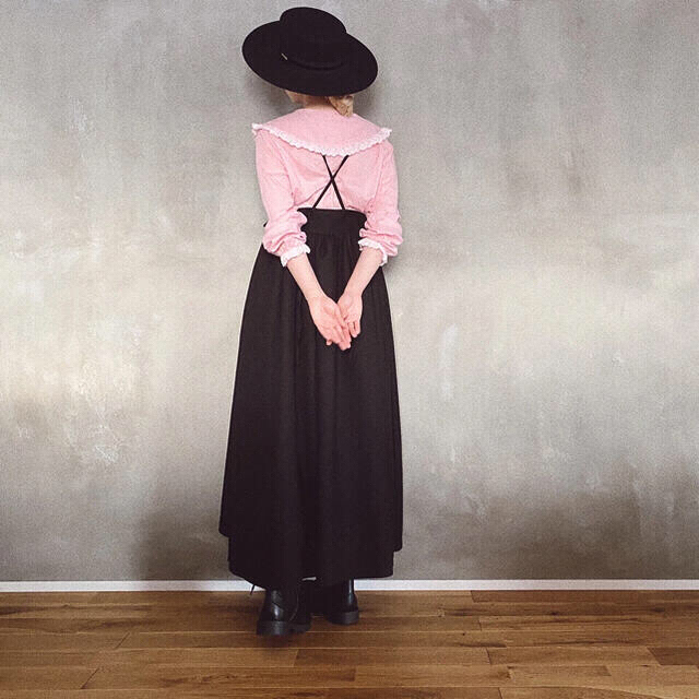 最高品質の フレアスカート ピンク madder madder - ロングスカート