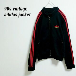 アディダス(adidas)の90s adidas originals アディダスオリジナルス ジャージ(ライダースジャケット)