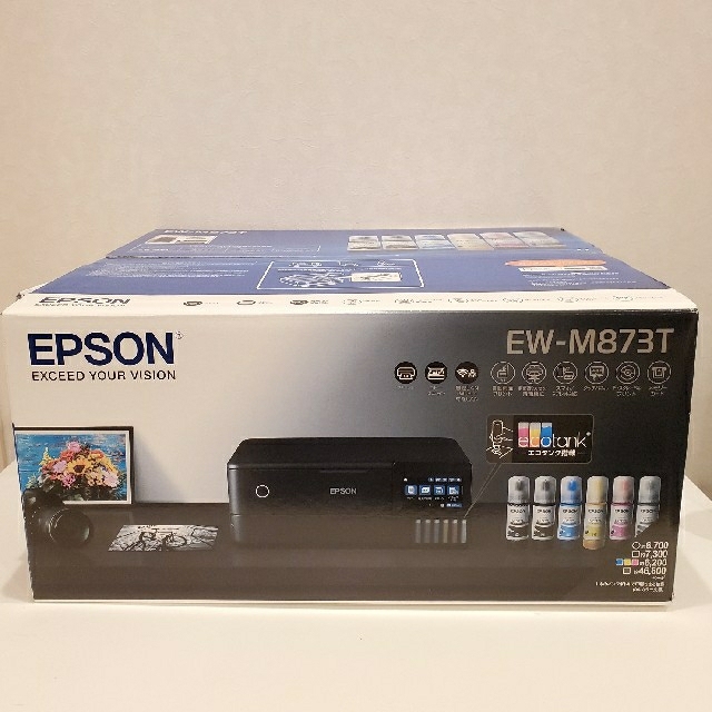 EPSON(エプソン)の新品未開封【EPSON】EW-M873T　エプソン　カラーインクジェット複合機 インテリア/住まい/日用品のオフィス用品(OA機器)の商品写真