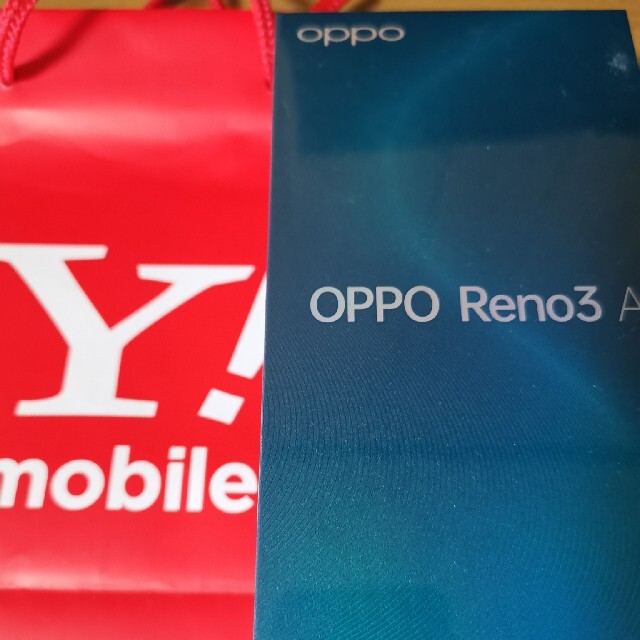 OPPO reno3a 128GB ブラック新品未開封