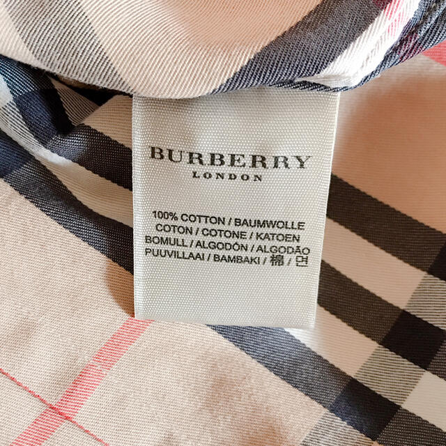 BURBERRY(バーバリー)の週末限定　Burberry London  半袖シャツ　S レディースのトップス(シャツ/ブラウス(半袖/袖なし))の商品写真