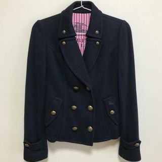 バーバリーブルーレーベル(BURBERRY BLUE LABEL)のバーバリーブルーレーベル レディース アウター ジャケット ネイビー(テーラードジャケット)