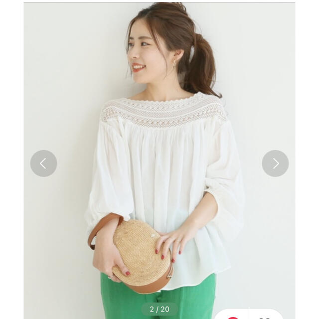 Spick & Span - Spick & Span レーヨンレース ブラウス◇の通販 Spick & Span - Spick & Span レーヨンレース ブラウス◇の通販
