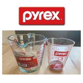 パイレックス(Pyrex)のpyrex パイレックス 計量カップ　強化ガラス　Br 軽量メジャーカップ　透明(調理道具/製菓道具)