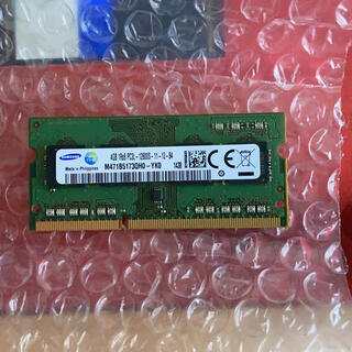 サムスン(SAMSUNG)のメモリー 4GB SAMSUNG 低電圧版 DDR3L PC3L-12800S(PCパーツ)