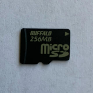バッファロー(Buffalo)のバッファロー MicroSDカード 256MB(その他)