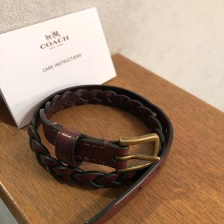 コーチ(COACH)のCOACH  レザーバングル(ブレスレット/バングル)