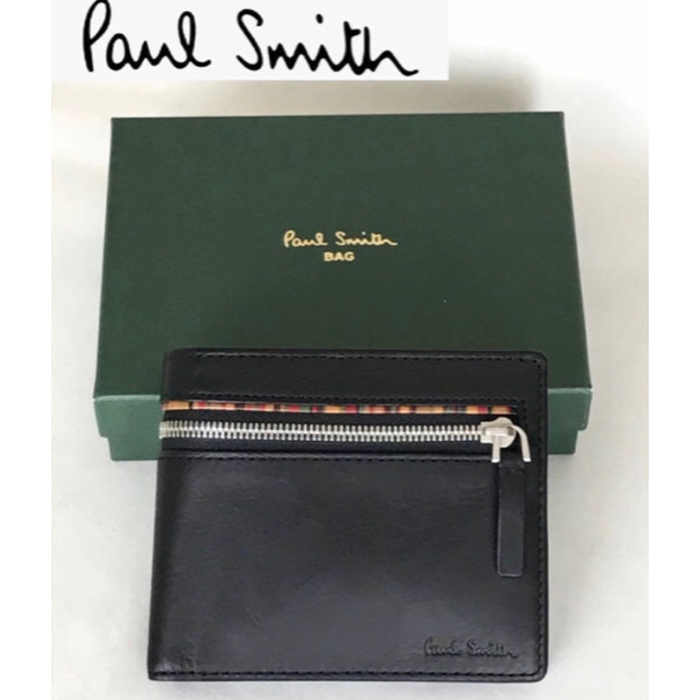 数量限定 Paul Smith 新品 二つ折り財布 ポールスミス ウォレット