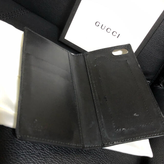 Gucci(グッチ)のGUCCI iPhone 7・8カバー スマホ/家電/カメラのスマホアクセサリー(iPhoneケース)の商品写真