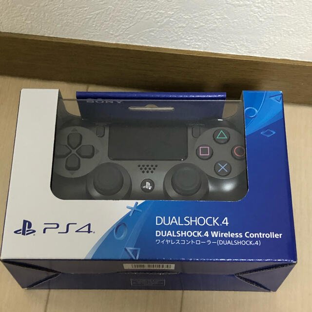 新品未開封　PS4 純正ワイヤレスコントローラー　スチール　ブラックエンタメ/ホビー