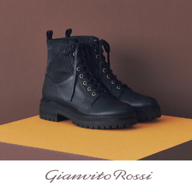 Gianvito Rossi(ジャンヴィットロッシ)の【新品未使用】Gianvit Rossi ショートブーツ レースアップシューズ レディースの靴/シューズ(ブーツ)の商品写真