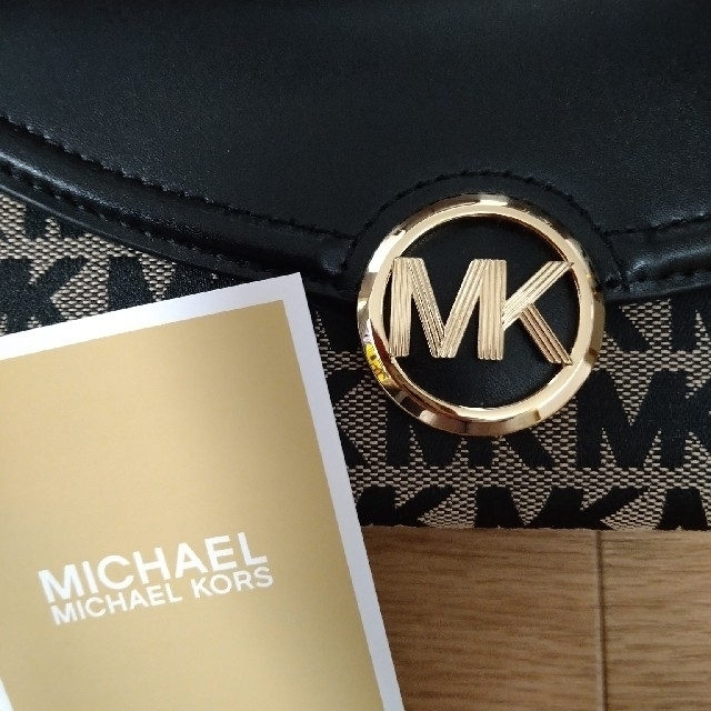 Michael Kors(マイケルコース)のゆの様専用！　新品マイケル・コース長財布　ブラック レディースのファッション小物(財布)の商品写真