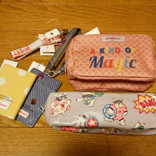 キャスキッドソン(Cath Kidston)のキャス キッドソンのポーチ・ペンケースなど5点まとめ売り(ポーチ)