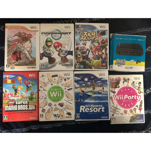 Wii U スマブラ8人対戦セット・マリカー エンタメ/ホビー 家庭用ゲーム
