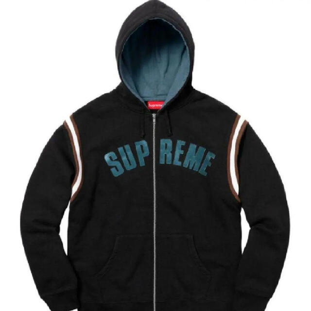 Supreme Jet Sleeve Zip Up Hooded