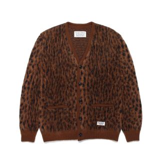 ワコマリア(WACKO MARIA)のmohair knit cardigan モヘア　カーディガン　ワコマリア(カーディガン)