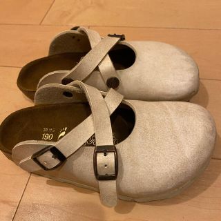 ビルケンシュトック(BIRKENSTOCK)のビルケンシュトック  ローリー　オフホワイト　c12 19㎝(サンダル)