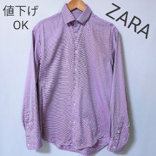 ザラ(ZARA)の【ZARA】長袖　SLIM FIT　シャツ(シャツ)