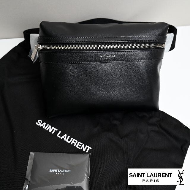 新品 2020AW Saint Laurent レザー シティ ベルトバッグ