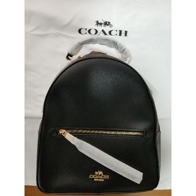 COACH コーチ リュック バッグブラック シグネチャー F76622 黒 レディースのバッグ(リュック/バックパック)の商品写真