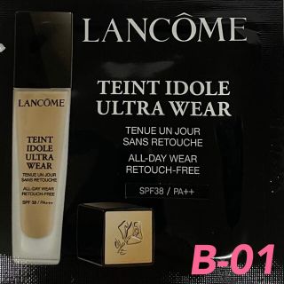 ランコム(LANCOME)のランコム タンイドル ウルトラ ウェア リキッド 1mL B-01(ファンデーション)