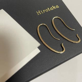 Hirotaka ゴサマーダイヤモンド　ピアス　ヒロタカ