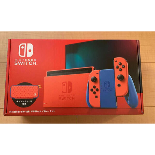 新品未開封 マリオレッド×ブルー セット　Nintendo Switch 本体