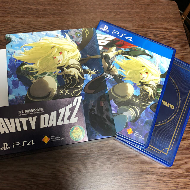 PlayStation4(プレイステーション4)のGRAVITY DAZE 2/重力的眩暈完結編：上層への帰還の果て、彼女の内宇宙 エンタメ/ホビーのゲームソフト/ゲーム機本体(家庭用ゲームソフト)の商品写真