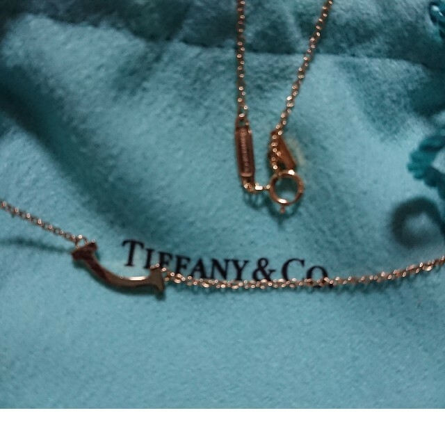 Tiffany & Co.(ティファニー)のTiffany スマイルネックレス　ローズゴールド18k レディースのアクセサリー(ネックレス)の商品写真