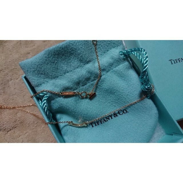 Tiffany & Co.(ティファニー)のTiffany スマイルネックレス　ローズゴールド18k レディースのアクセサリー(ネックレス)の商品写真