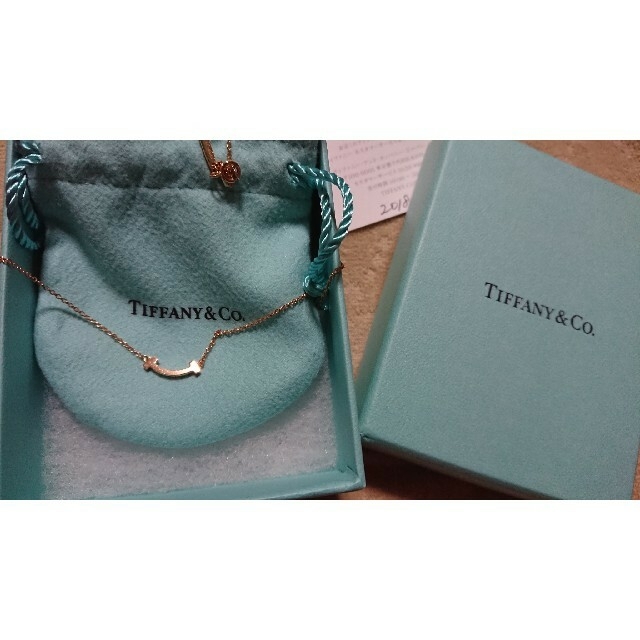 Tiffany & Co.(ティファニー)のTiffany スマイルネックレス　ローズゴールド18k レディースのアクセサリー(ネックレス)の商品写真