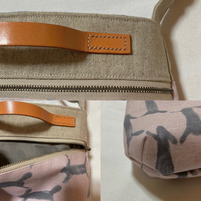 mina perhonen(ミナペルホネン)のミナペルホネン♡ｐｕ ｂａｇ  ②  Msize♡ハンドメイド ハンドメイドのファッション小物(バッグ)の商品写真