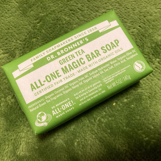 Dr.Bronner(ドクターブロナー)のドクターブロナー マジックソープバー コスメ/美容のボディケア(ボディソープ/石鹸)の商品写真