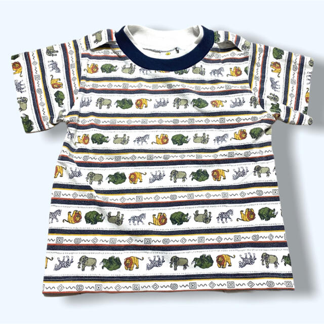 SESAME STREET(セサミストリート)の専用　vintage アニマル柄　Tシャツ キッズ/ベビー/マタニティのキッズ服男の子用(90cm~)(Tシャツ/カットソー)の商品写真