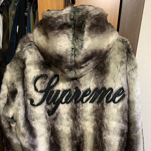 Supreme(シュプリーム)のsupreme faux fur jkt bandana box logo  メンズのジャケット/アウター(ブルゾン)の商品写真