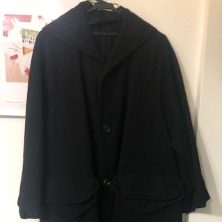 ヨウジヤマモト(Yohji Yamamoto)のyohji yamamoto／オーバーサイズフードコート(トレンチコート)