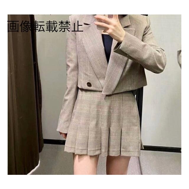 ZARA(ザラ)の🌼春新作💐3631◆クロップド丈 ジャケット レディースのジャケット/アウター(テーラードジャケット)の商品写真