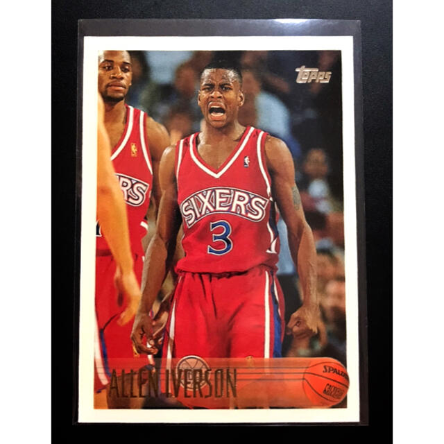 【258】 NBA カード Allen Iverson RC topps