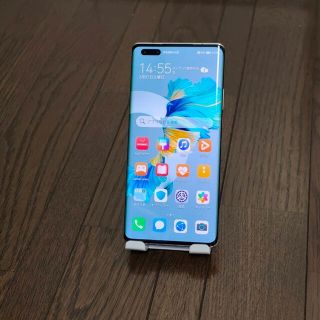 ファーウェイ(HUAWEI)のHUAWEI Mate 40 Pro 5G 8/256 シルバー おまけ付き(スマートフォン本体)