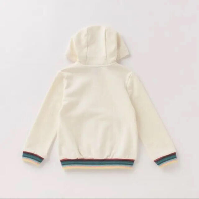 Paul Smith(ポールスミス)のPaulSmith裏毛マルチストライプリブパーカー140 キッズ/ベビー/マタニティのキッズ服女の子用(90cm~)(ジャケット/上着)の商品写真