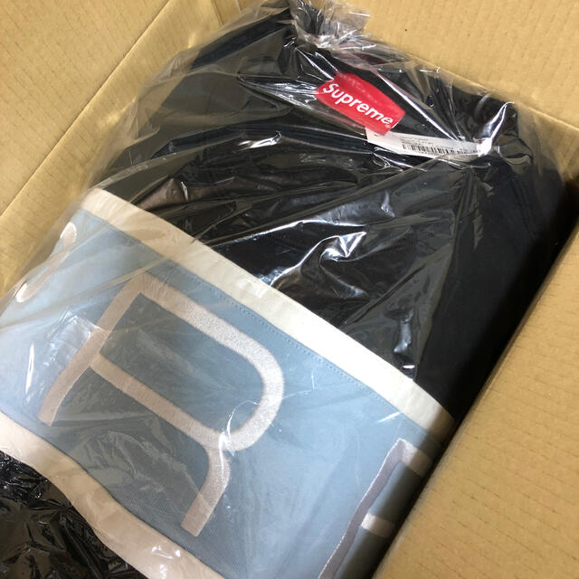 送料込☆supreme paneled crewneck  L  スエット