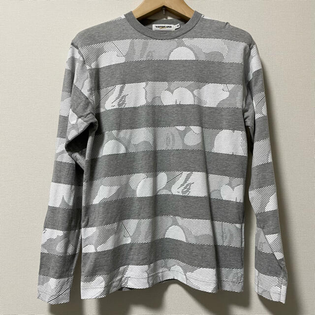 A BATHING APE(アベイシングエイプ)のA Bathing Ape Camo Stripe L/S Tee NIGO期 メンズのトップス(Tシャツ/カットソー(七分/長袖))の商品写真