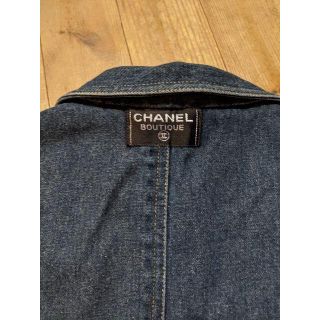 シャネル(CHANEL)のシャネルデニムワンピース　正規品(ミニワンピース)