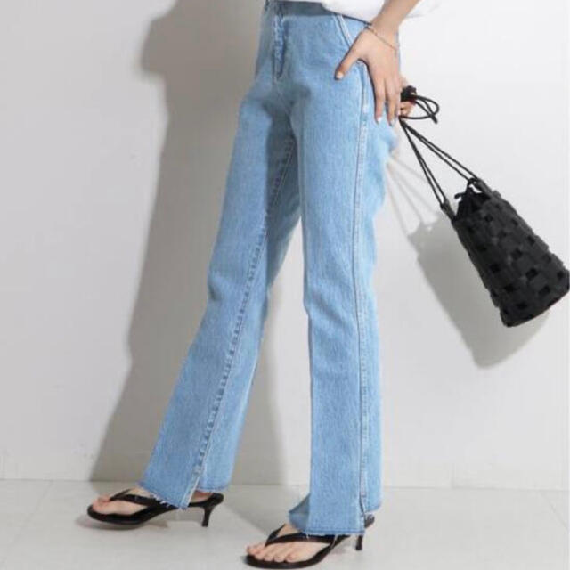 5 1/2 BEAUTY-LINE SLIT DENIM