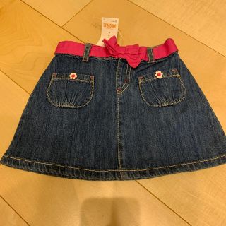 ジンボリー(GYMBOREE)の新品タグ付き　gymboree デニムスカート　3T(スカート)