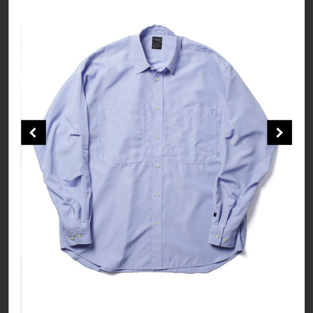 DAIWA PIER39 Sサイズ Tech Work Shirts-Sax