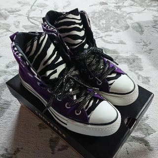 コンバース(CONVERSE)の美品☆CONVERSE(コンバース)☆ハイカットスニーカー 24cm(スニーカー)