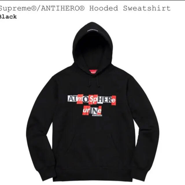 シュプリーム supreme Anti Hero Hooded Mサイズ