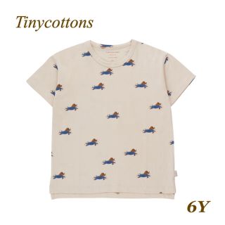 コドモビームス(こども ビームス)のTinycottons Doggy paddle tee Tシャツ (6Y)(Tシャツ/カットソー)